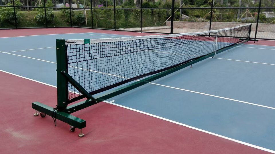 Pro Sports Equipment Tennis/Volleyball/Badminton Portable Net System Outdoor Tennis Pickleball Post 