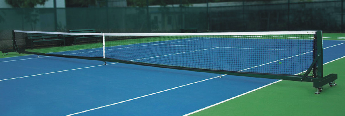 Pro Sports Equipment Tennis/Volleyball/Badminton Portable Net System Outdoor Tennis Pickleball Post 