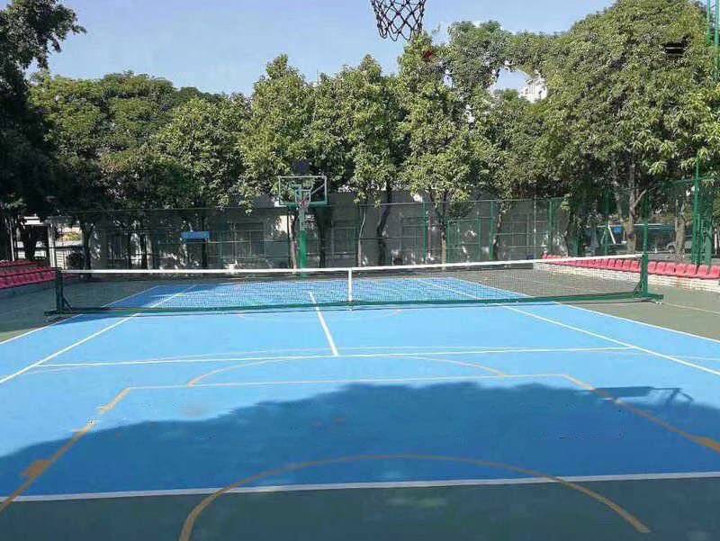 Pro Sports Equipment Tennis/Volleyball/Badminton Portable Net System Outdoor Tennis Pickleball Post 