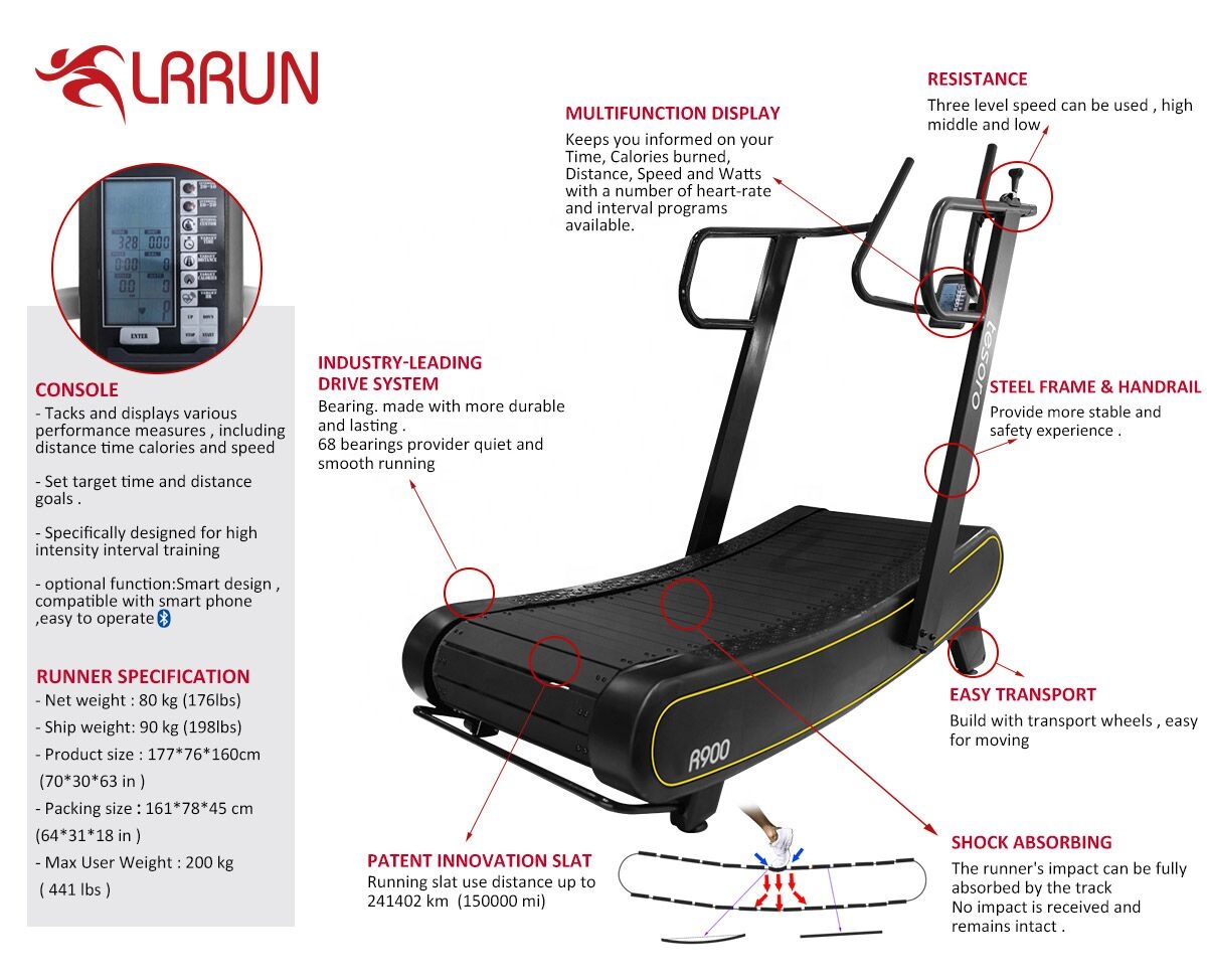 commerical curved foldable sports exercise building equipment fitness accessories leg press running 