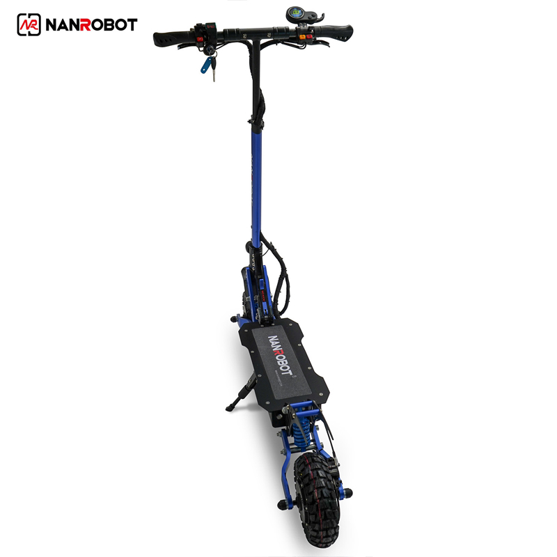 Offroad electric scooter NANROBOT D4+3.0 Dual motor Folding Seat Two Motor patinete Electric Scooter