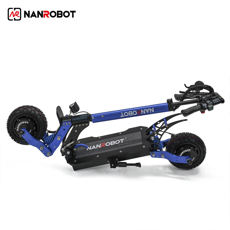 Offroad electric scooter NANROBOT D4+3.0 Dual motor Folding Seat Two Motor patinete Electric Scooter