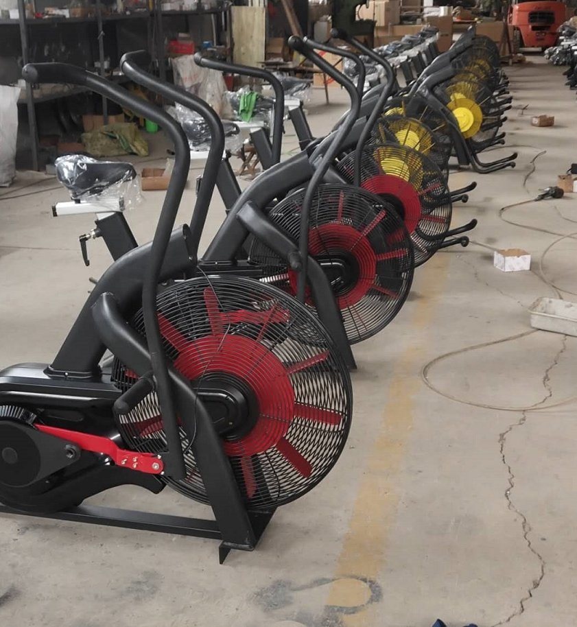 Fitness Sports equipment indoor spinning bike bicycle Upright Fan Bike Air Bike