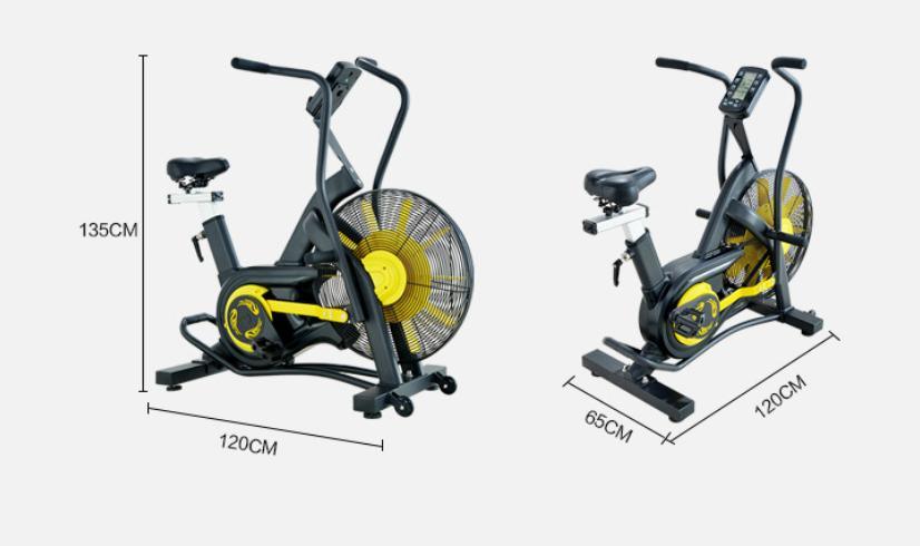 Fitness Sports equipment indoor spinning bike bicycle Upright Fan Bike Air Bike
