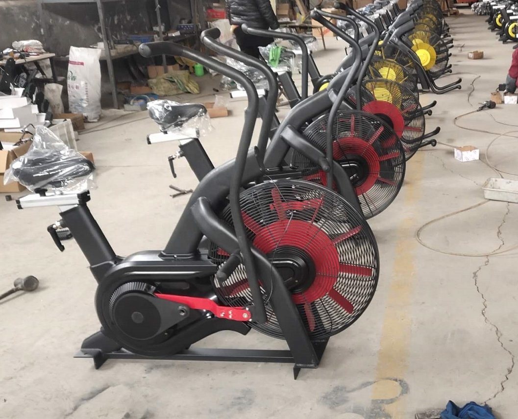 Fitness Sports equipment indoor spinning bike bicycle Upright Fan Bike Air Bike