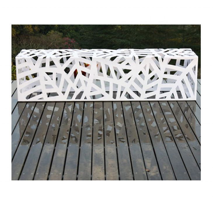 De Parc De Terrasse En Acier Intemperies Chaise De Jardin Banc De Jardin Chaise En Acier Garden Benc