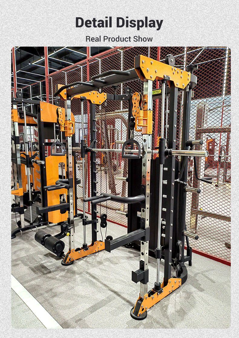 Commercial Gym Multi function Equipment Smith Machine Fitness Manufacturer Factory Direct Supply Spo