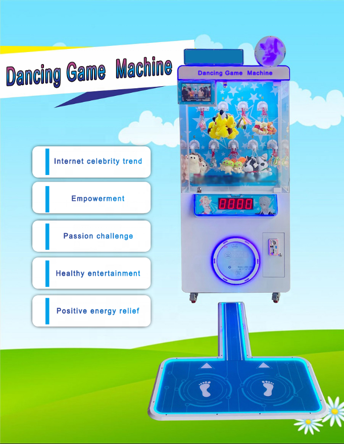 New Gift Promotion Free Charge Dancing Entertainment Vending Machines sports & entertainment product
