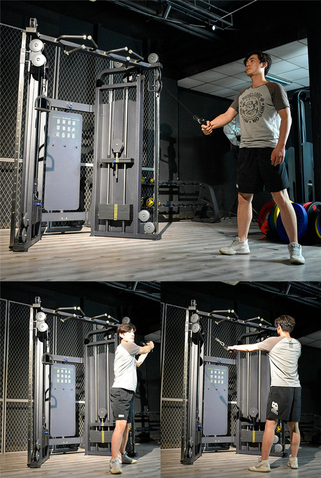 Professional Gym Fitness Equipment Multi-Functional Trainer/FTS Glide for club centre