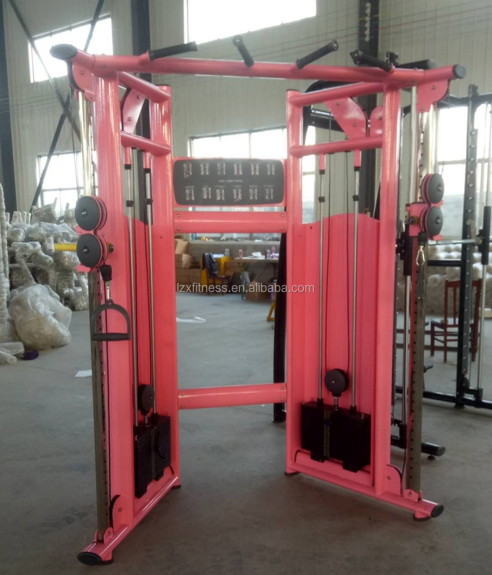 best selling fitness equipment multi functional trainer/Multifunction Smith Machine & Cable Crossove