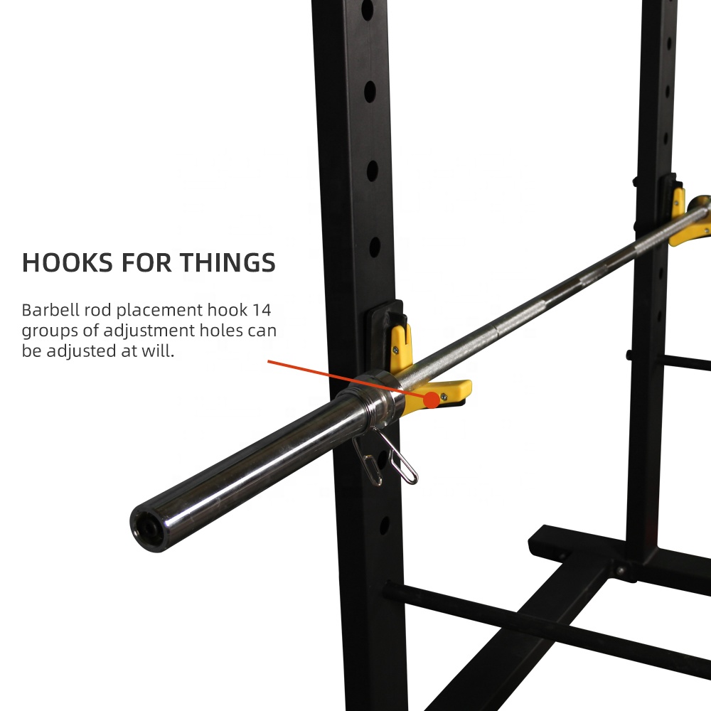 SQ Sports Squat Rack Weight Lifting Bed Rack Smith Machine
