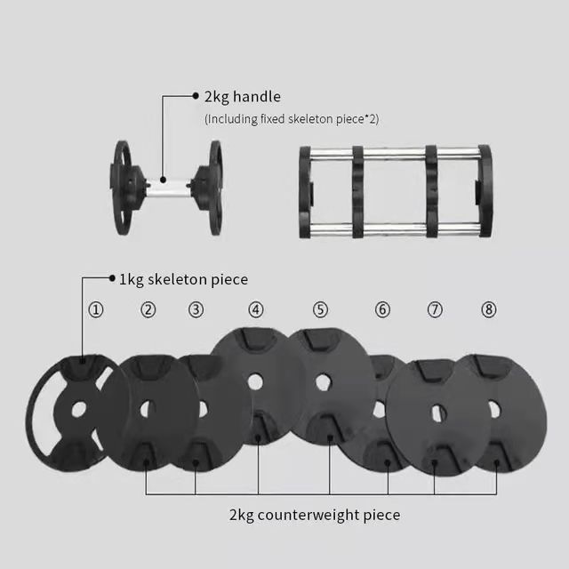 King Sports Smart 20KG Adjustable Dumbbells 32 KG Dumbbells ,,36KG/70LBS/80LBS/40KG/90LBS adjustable