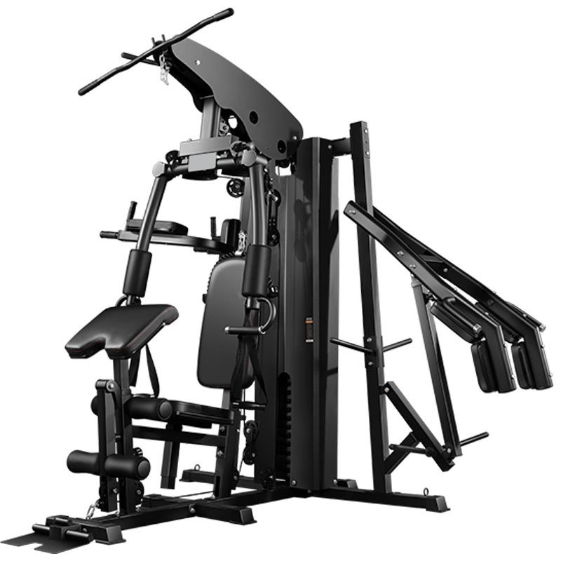 Fitness Equipment 3 People Station Gym Equipment Multi-Functional Training Equipment Weightlifting F