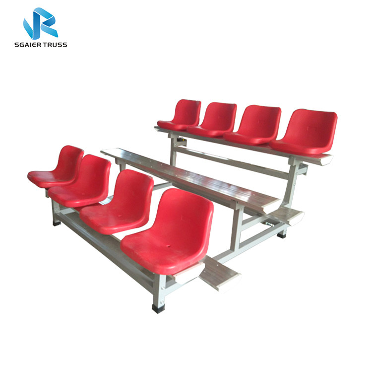 Guangzhou Factory Smart indoor telescopic seating sports retractable gym bleachers