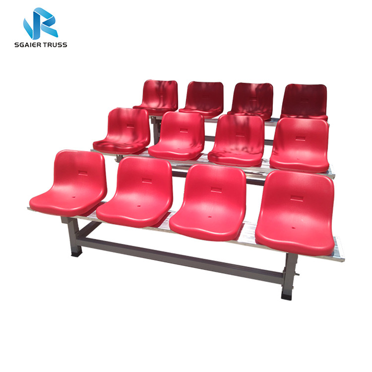 Guangzhou Factory Smart indoor telescopic seating sports retractable gym bleachers