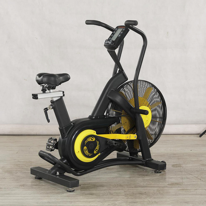 Best Selling Popular Gym Exercise Air Fan Bike for Workout Cardio Air Bike Exercise Bicycle Spin Bik