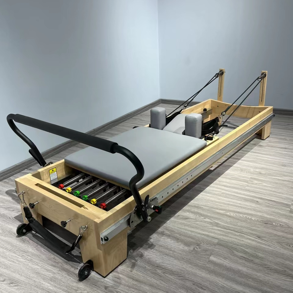 Pathway Pilates Core Muscle Training Exercise Equipment Fitness Machine Reformer Aluminum + Wood