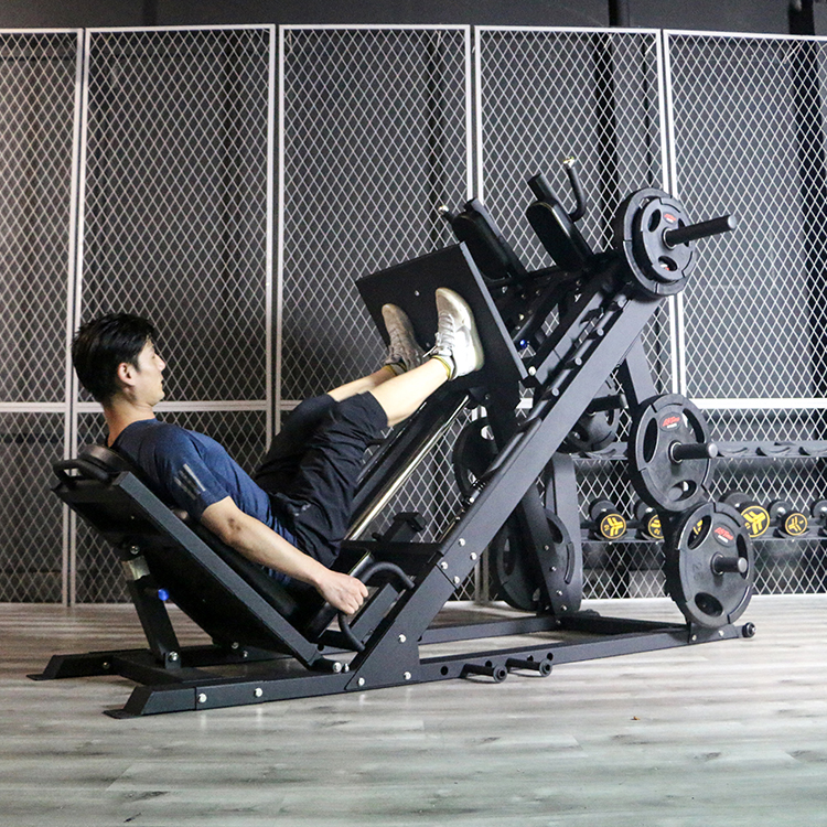 New arrival Commercial Home Sports And Fitness Equipment Leg Press Hack Squat Machine
