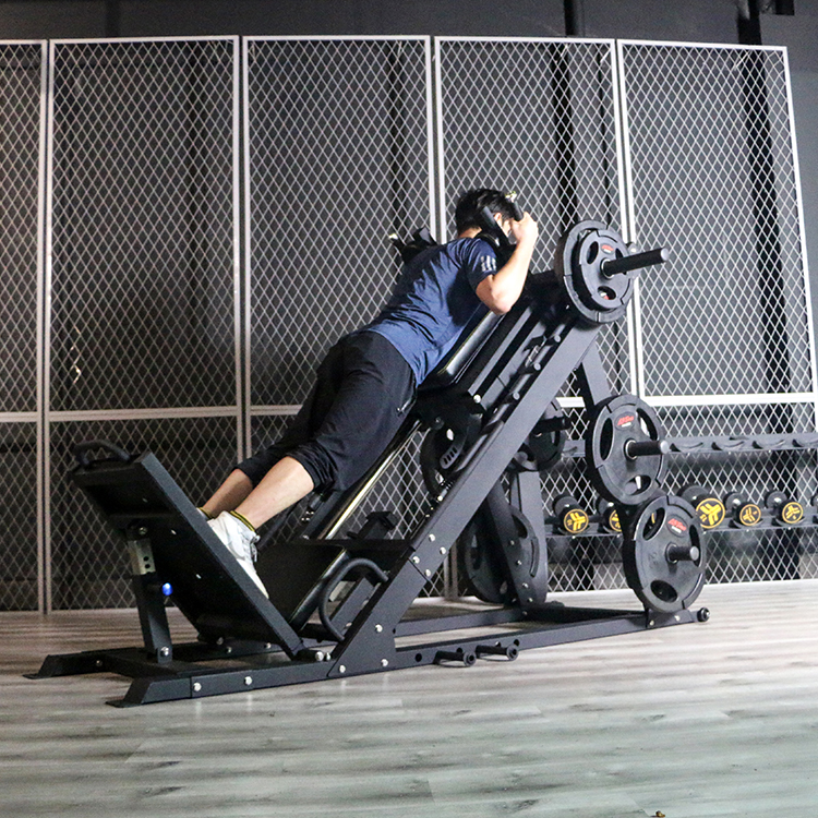 New arrival Commercial Home Sports And Fitness Equipment Leg Press Hack Squat Machine