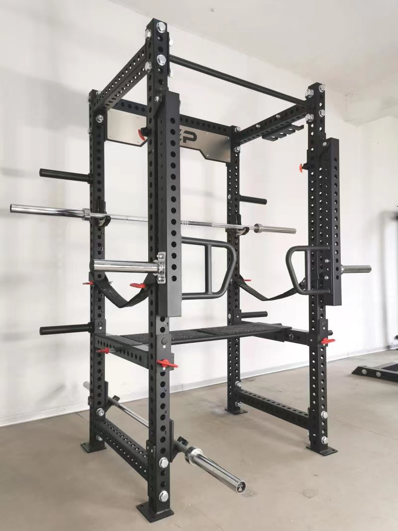 Commercial Fitness Multi Heavy Duty Gym Equipment Power Rack Power Cage Weightlifting Squat Press Ra