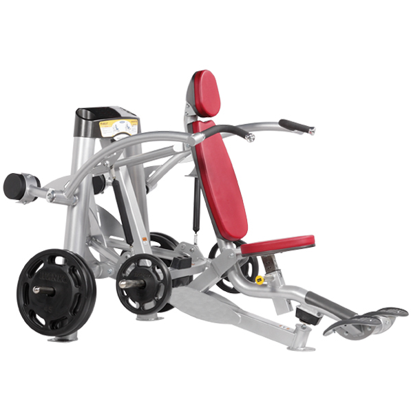 Commercial Gym equipment Hoist machine Seated Dip Guarantee Quality weight plate loaded machine DA-7