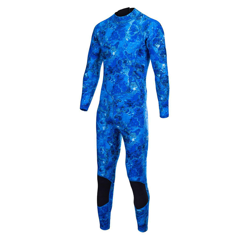 High quality 3 mm thick Neoprene surfing wetsuit for outdoor water sports New style Camouflage spear