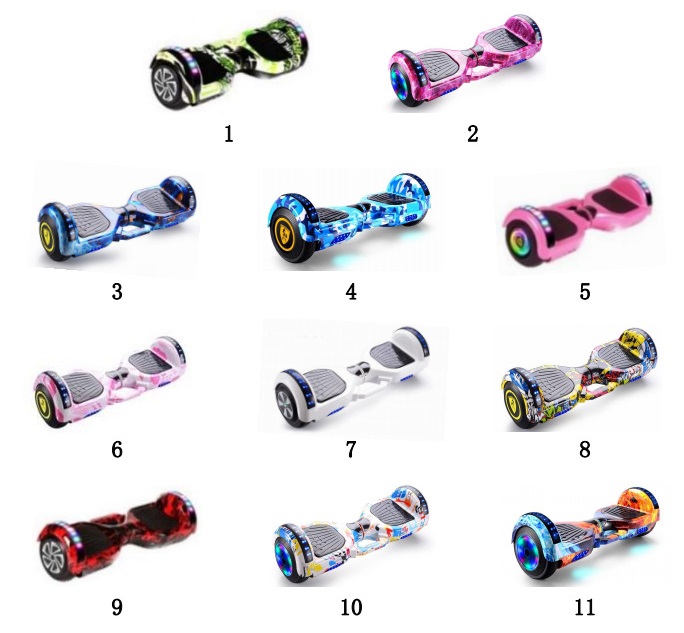 Outdoor sport Children's intelligent electric balance car adult skateboard scooter No Fall