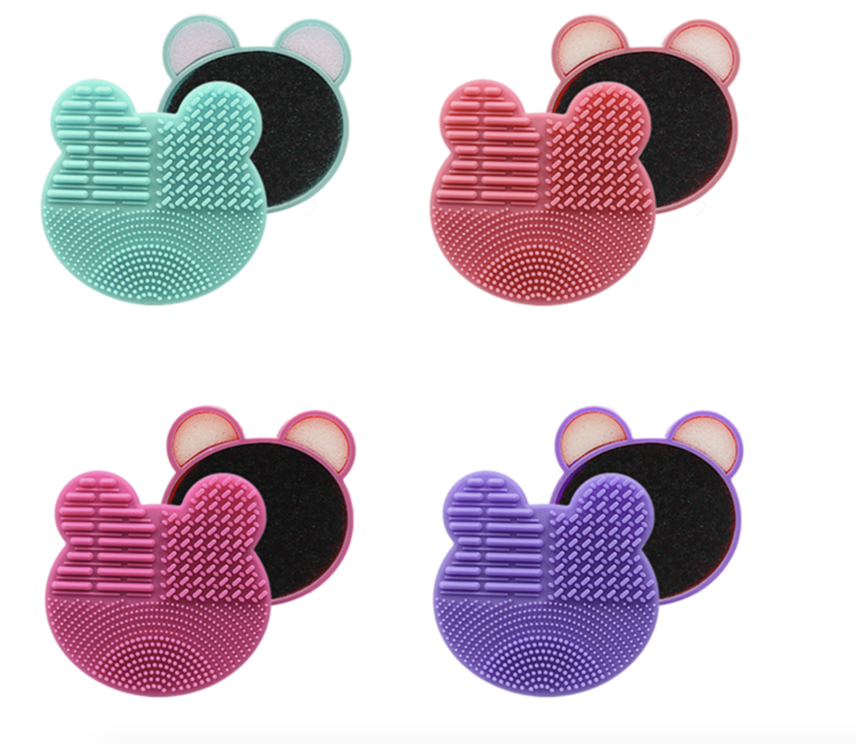 makeup brush cleaning tool mini multi-color cleaner easy makeup brush cleaner and dryer private labe