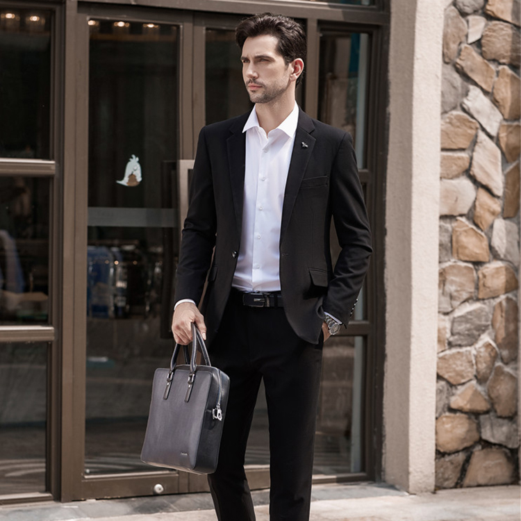 Custom high quality latest design slim fit coat pant 2 piece men business suits