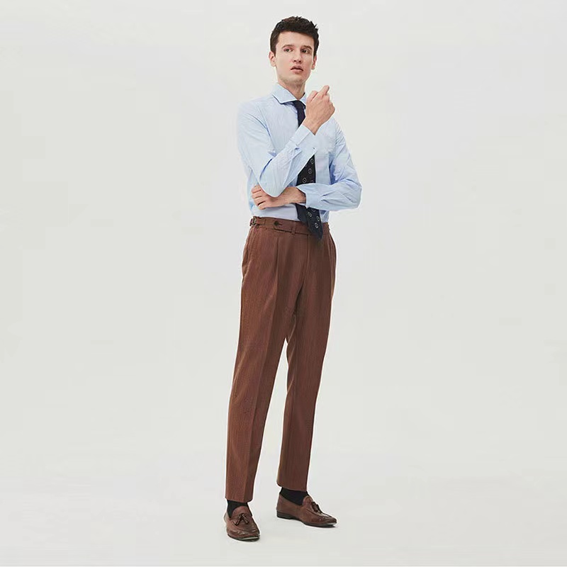 Innovative Products Spring And Autumn Brown Men'S Clothing Casual Suits Materials For Men'S Suits