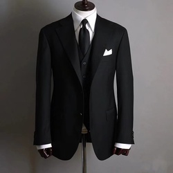 Latest Design MTM made to measure man suit custom handmade Slim Fit 100% Wool Suit bespoke mens suit