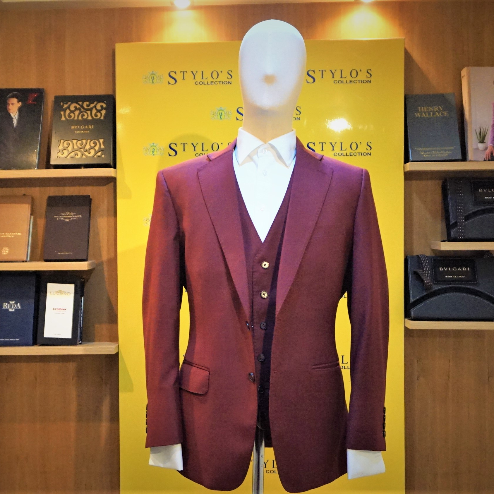 Bespoke Suits & Made to Measure Suit MTM 100% wool men Suit
