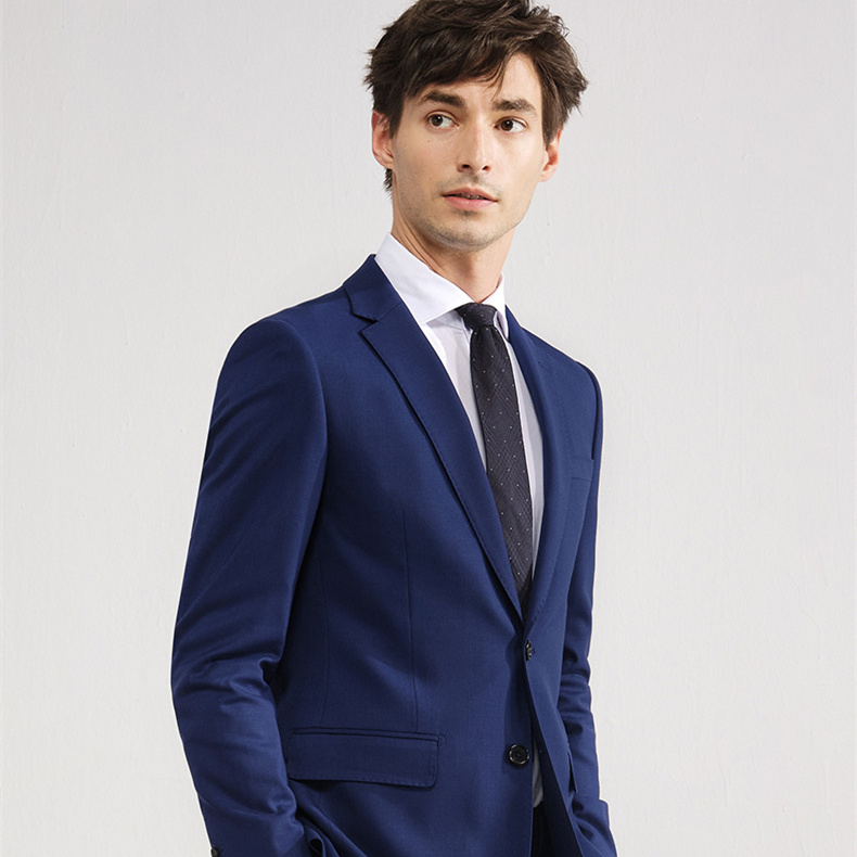 2022 High Quality Wool Turkish  Mens Suits  Slim Fit Men's Business Casual Suit Breasted Men Suit Fo