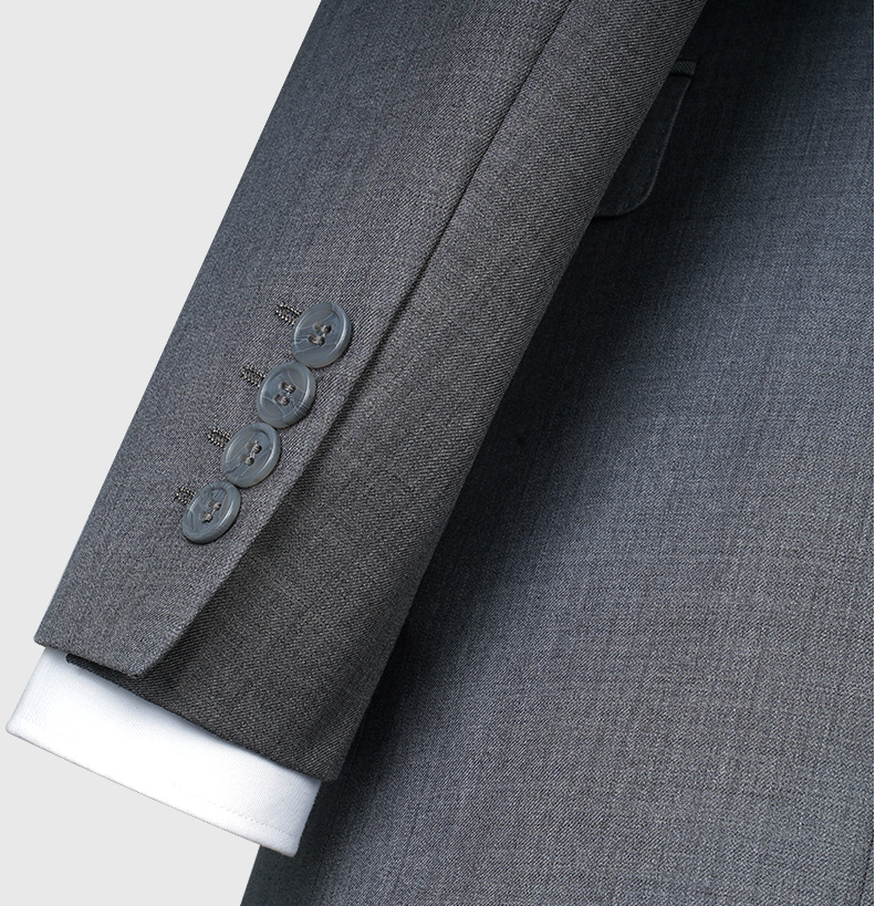 High Quality Formal Single Breasted Suits Men's Suits Woolen Men's Slim Fit Suits