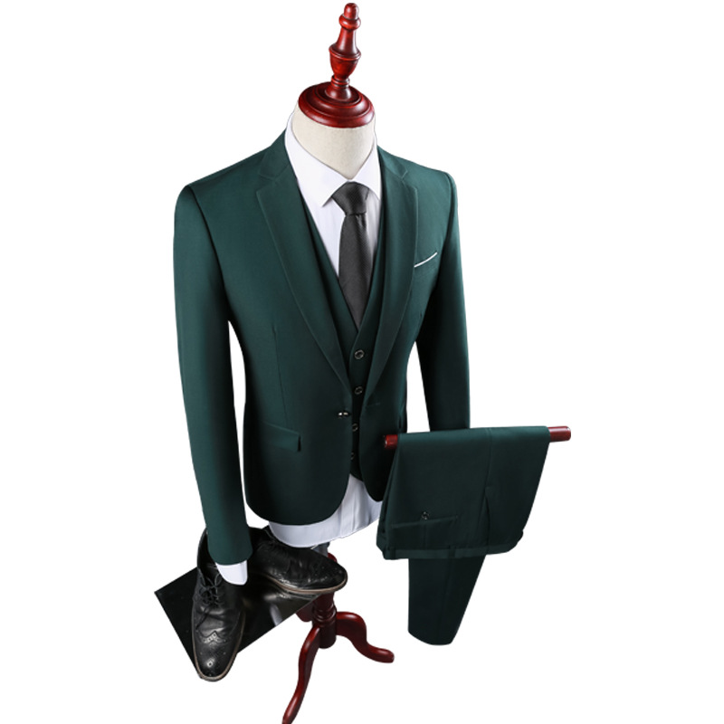 Manufacturer Casual Luxury 3 piece men's wedding s