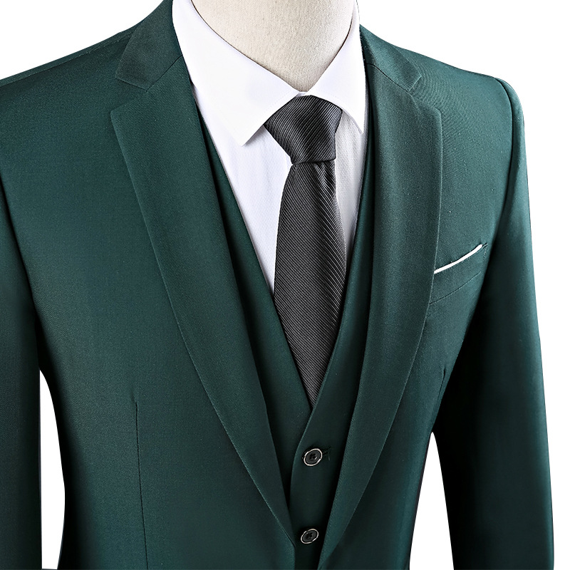 Manufacturer Casual Luxury 3 piece men's wedding s