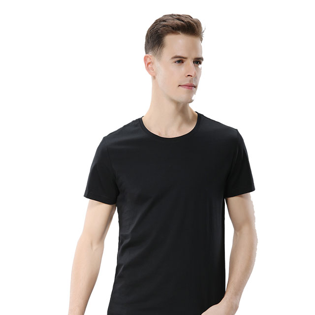 2022 China supplier Black 100% cotton t shirts cot