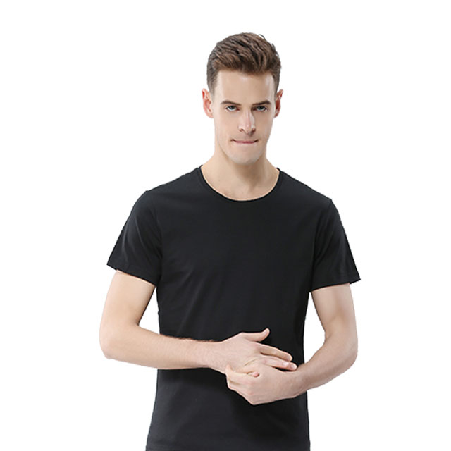 2022 China supplier Black 100% cotton t shirts cot