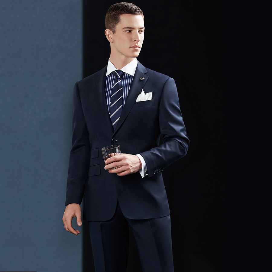 2021 Custom Design Hot Selling Wholesale High Quality Textured For Men's Business Suit Blazer Jacket