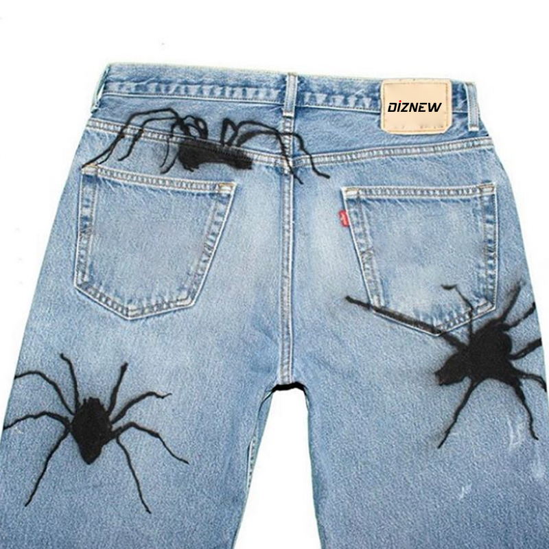 DiZNEW Custom Your Own Digital Printed Denim Pants