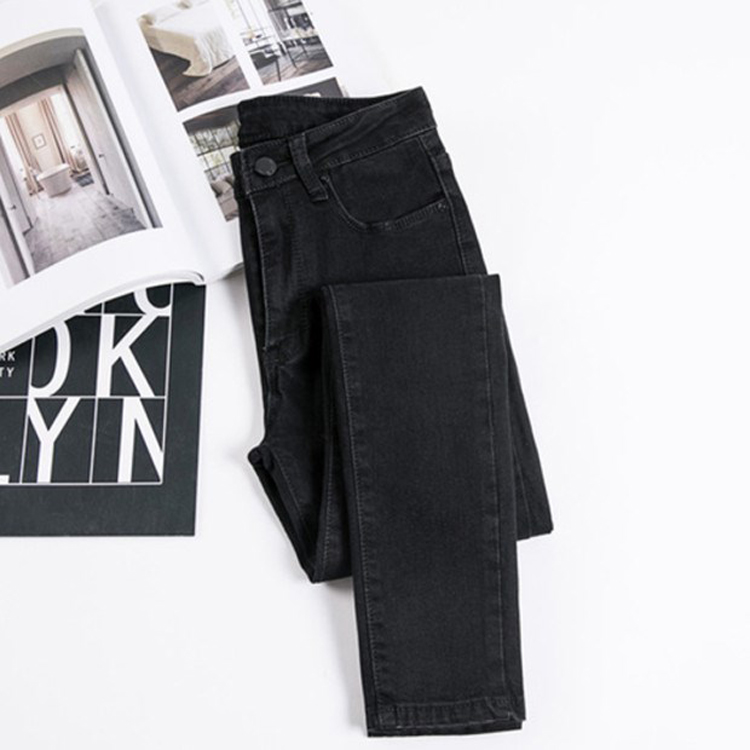Custom european fashion jeans female denim pants 3