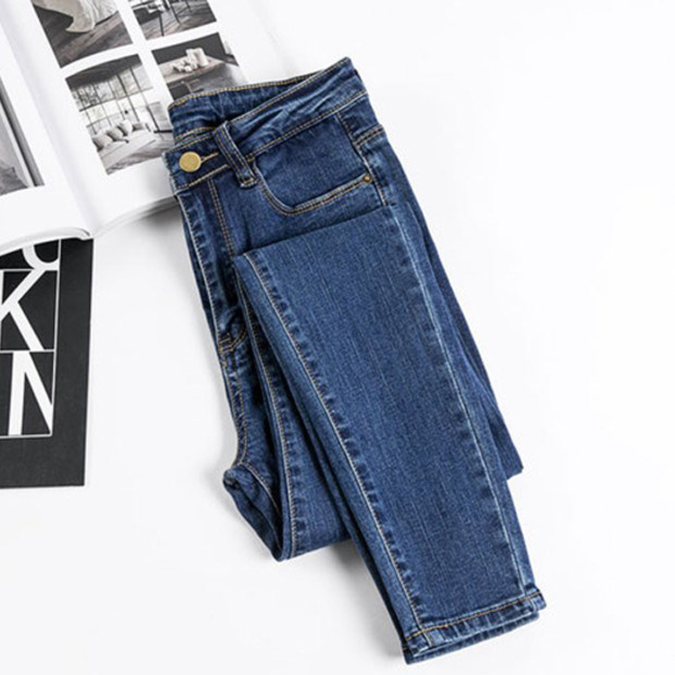 Custom european fashion jeans female denim pants 3