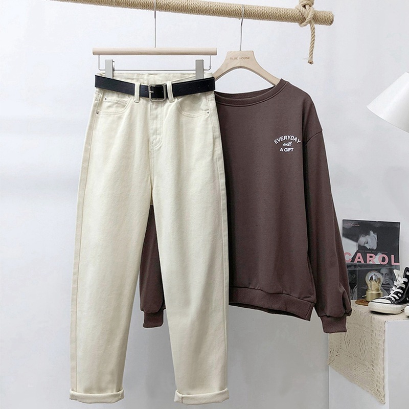 Women's Jeans Women Casual Streetwear Workout Hare
