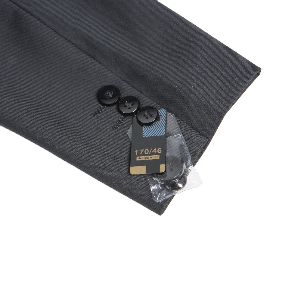 Factory wholesale formal business black suits set 