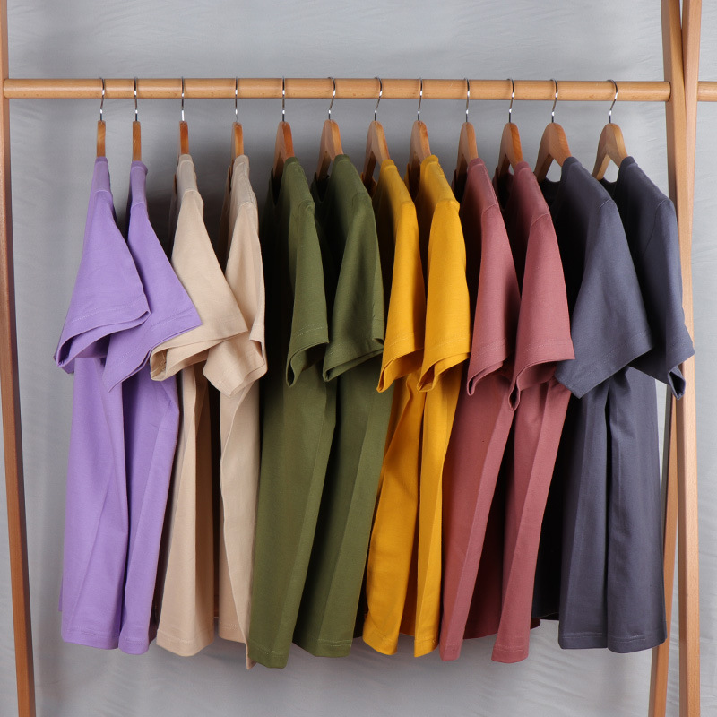 Sustainable 100% cotton premium tshirt custom scre