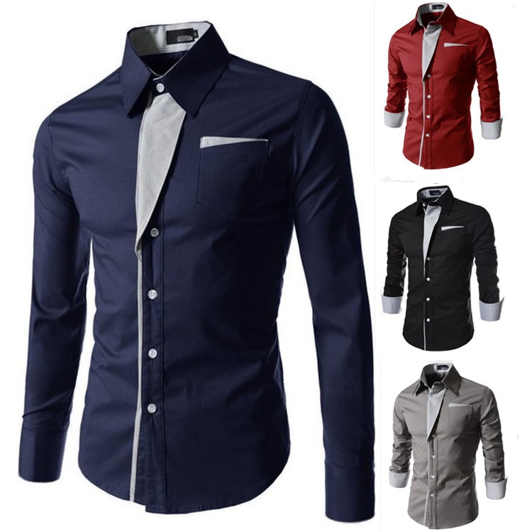 Enerup Wholesale New Design Camisa Masculina Long
