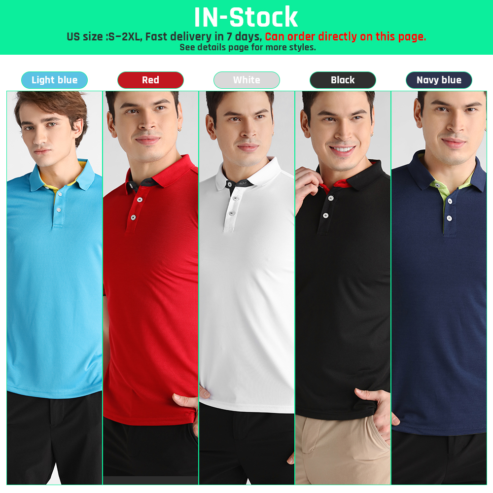 Custom design your own brand polo shirt Short Slee