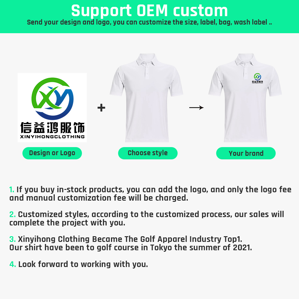 Custom design your own brand polo shirt Short Slee