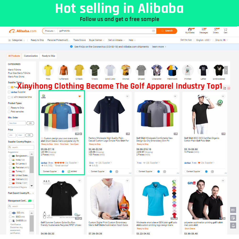 Custom design your own brand polo shirt Short Slee