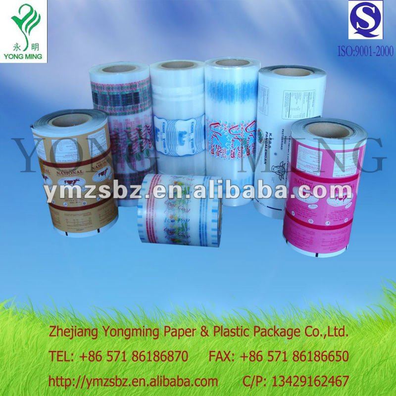 high quality and compepitive price plastic transparent  film used to make water bags